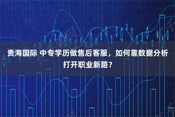 贵海国际 中专学历做售后客服，如何靠数据分析打开职业新路？
